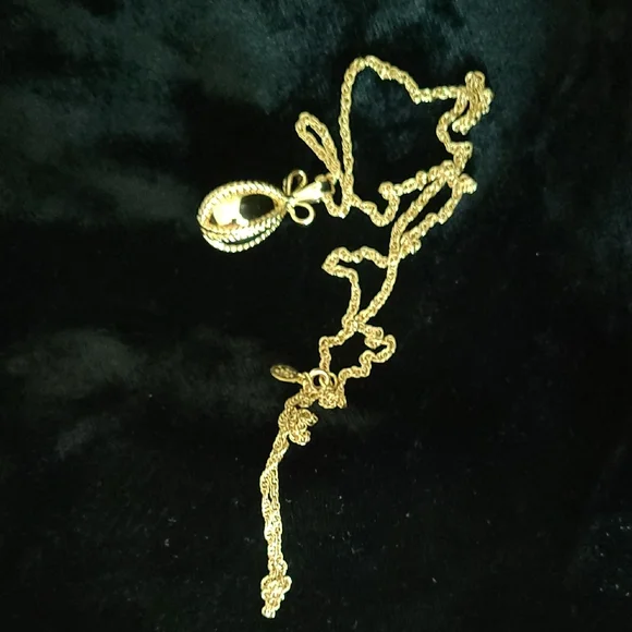 1998 Joan Rivers Classics Collection Faberge Egg Pendant - Picture 6 of 10